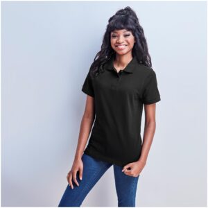 Alternative view of Ladies Crest Golf Shirt