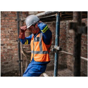 Alternative view of Direction En4 Hi-Viz Reflective Full Zip Vest