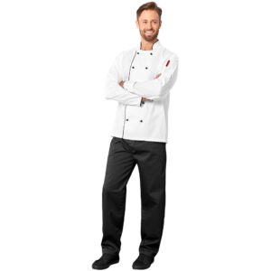 Alternative view of Unisex Long Sleeve Dijon Chef Jacket