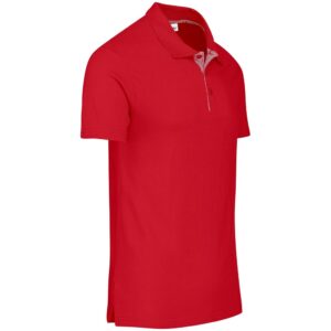 Alternative view of Mens New York Golf Shirt - Red