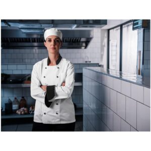 Alternative view of Unisex Long Sleeve Toulon Chef Jacket
