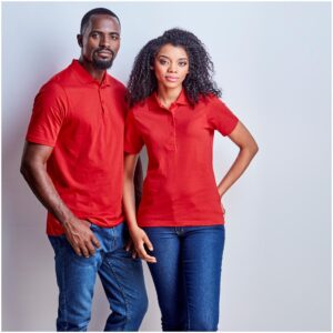 Alternative view of Mens Cardinal Golf Shirt