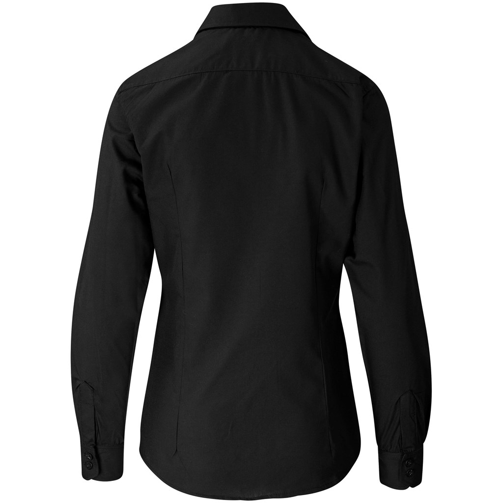 Ladies Long Sleeve Kensington Shirt - Image 6