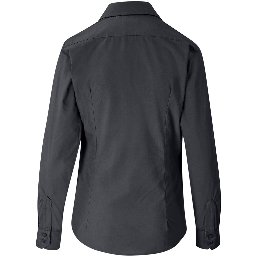 Ladies Long Sleeve Kensington Shirt - Image 8