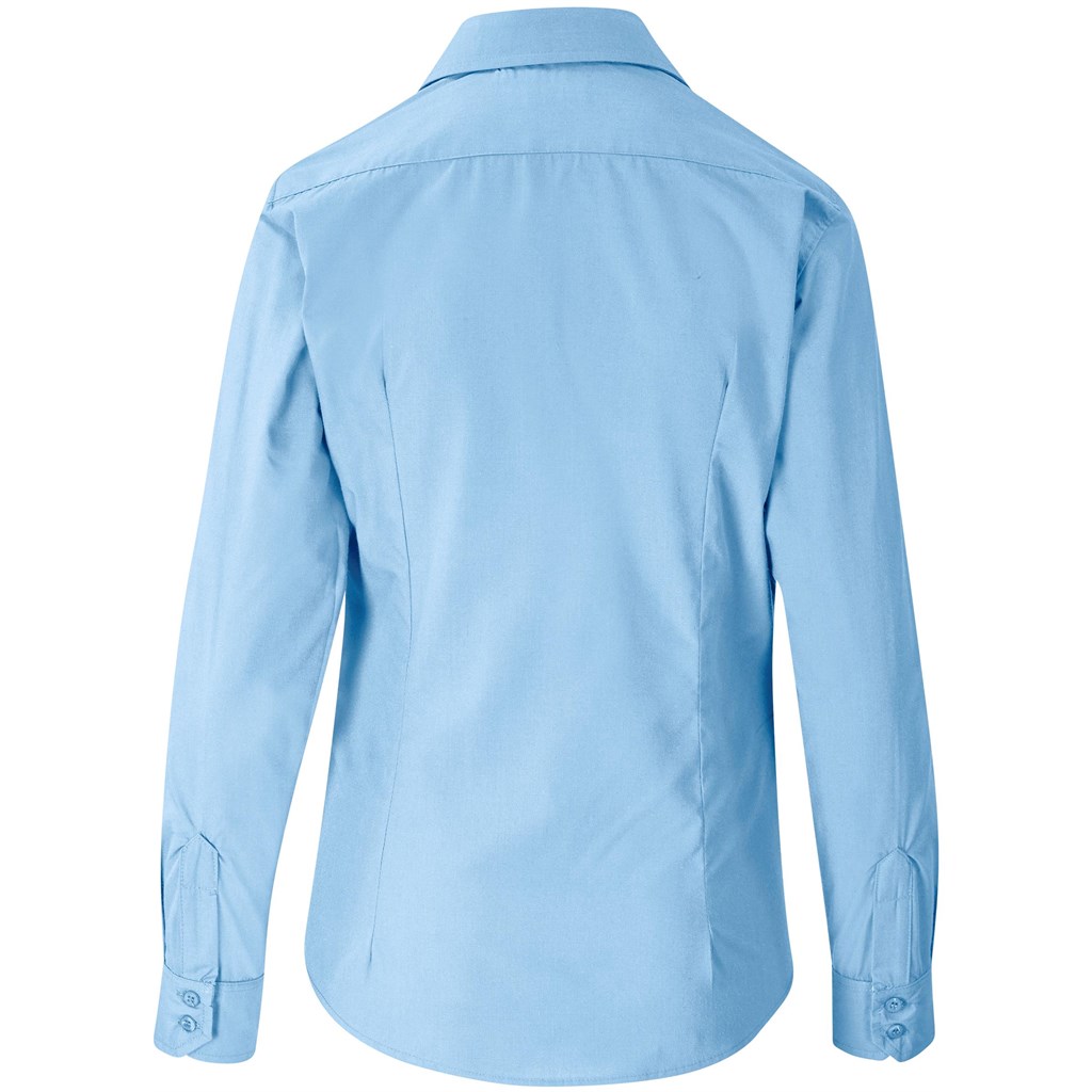 Ladies Long Sleeve Kensington Shirt - Image 12