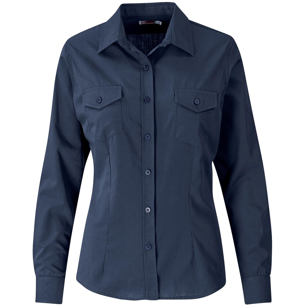 Ladies Long Sleeve Kensington Shirt - Image 13