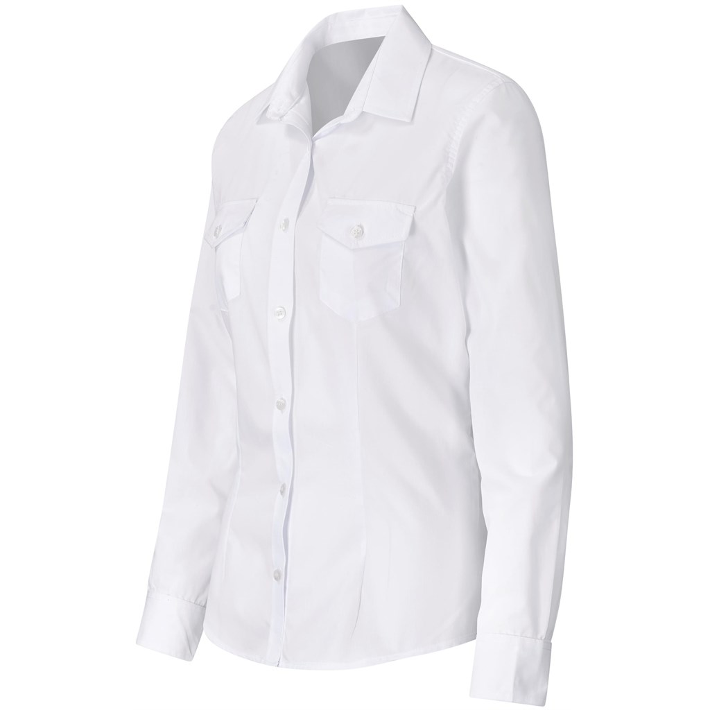 Ladies Long Sleeve Kensington Shirt - Image 18