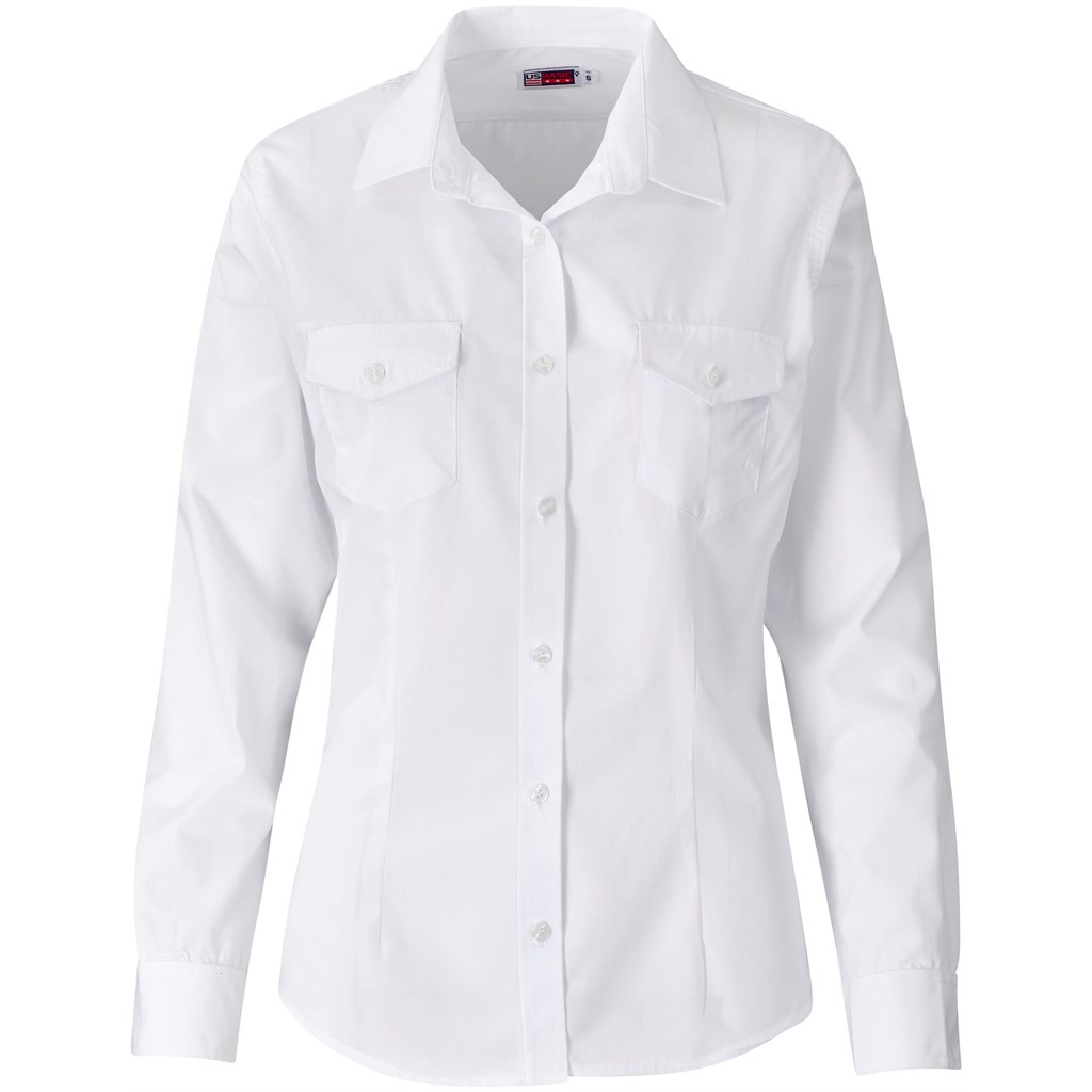 Ladies Long Sleeve Kensington Shirt - Image 16