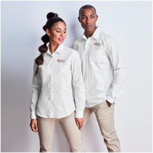 Alternative view of Ladies Long Sleeve Milano Shirt