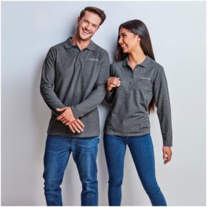 Alternative view of Ladies Long Sleeve Elemental Golf Shirt