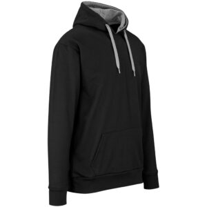 Alternative view of Mens Solo Hooded Sweater - Grey