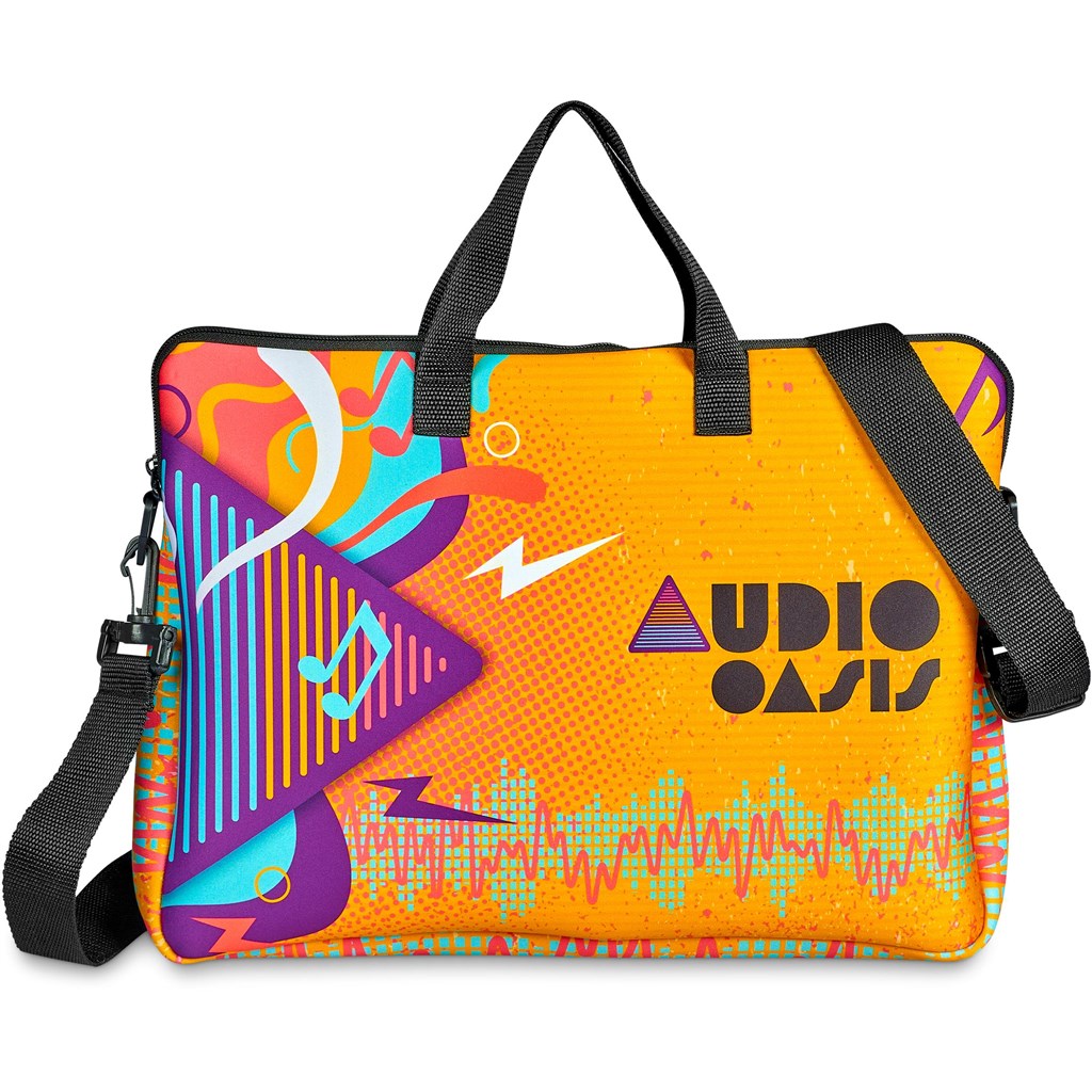 Hoppla Nimbus Neoprene Laptop Sleeve with Handles & Shoulder Strap – 15 -16 inch - Image 7