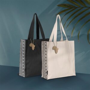 Alternative view of Andy Cartwright Symmetry Cotton Tote