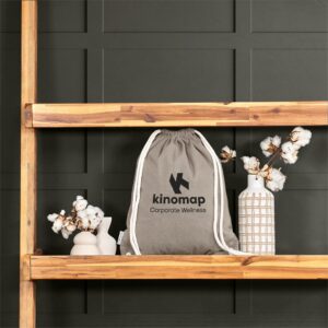 Alternative view of Okiyo Kinchaku Recycled Canvas Drawstring Bag