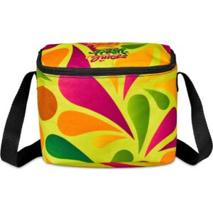 Alternative view of Hoppla Ontario Recycled PET Stitch-Bond 6-Can Cooler