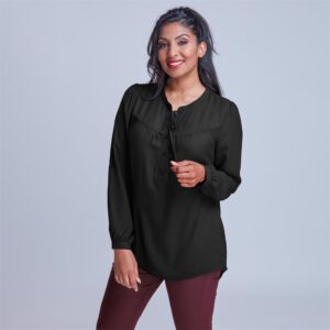 Alternative view of Ladies Long Sleeve Candice Blouse