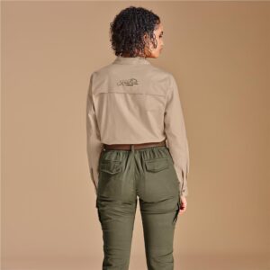 Alternative view of Ladies Long Sleeve Mawenzi Twill Shirt
