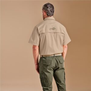 Alternative view of Mens Short Sleeve Mawenzi Twill Shirt
