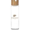 Okiyo Kenko Phone Stand Glass Water Bottle - 700ml