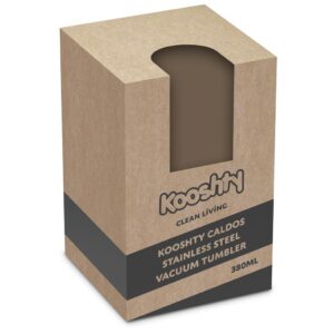 Alternative view of Kooshty Caldos Stainless Steel Vacuum Tumbler – 380ml
