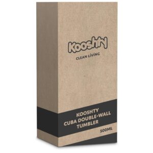 Alternative view of Kooshty Cuba Plastic Double-Wall Tumbler – 500ml