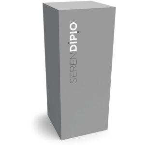 Alternative view of Serendipio Fire & Ice Stainless Steel & Plastic 2-In-1 Tumbler - 435ml