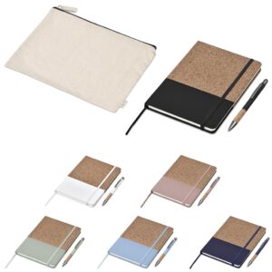 Alternative view of Okiyo Denki Cork Notebook & Pen Set