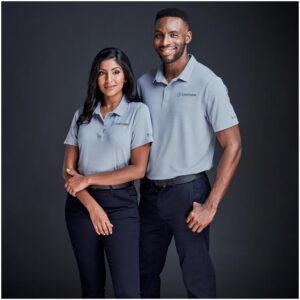 Alternative view of Mens Alex Varga Skylla Golf Shirt