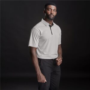 Alternative view of Mens Alex Varga Zenith Golf Shirt