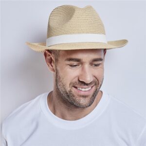 Alternative view of Bruno Fedora Hat