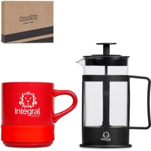 Alternative view of Kooshty Mixalot Match Koffee Set - 320ml - Red