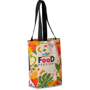 Alternative view of Pre-Production Sample Hoppla Bayside Recycled PET Stitch-Bond Shopper