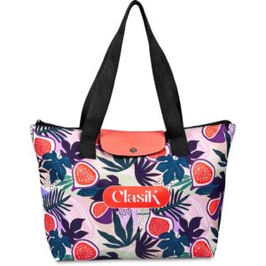 Alternative view of Pre-Production Sample Hoppla Rosebank Polyester Roll-Up Tote Bag
