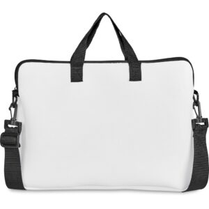 Alternative view of Pre-Production Sample Hoppla Nimbus Neoprene Laptop Sleeve with Handles & Shoulder Strap – 15 -16 in