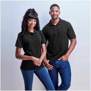 Alternative view of Mens Crest Golf Shirt