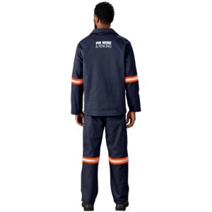 Alternative view of Artisan Premium 100% Cotton Pants - Reflective Legs - Orange Tape