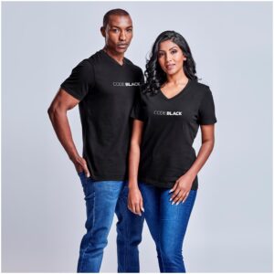 Alternative view of Mens Super Club 165 V-Neck T-Shirt
