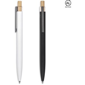 Alternative view of Okiyo Mimo Recycled Aluminium Ball Pen