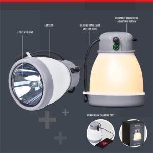 Alternative view of Swiss Cougar Manila Lantern & Power Bank - 3,600mAh