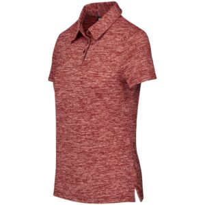 Alternative view of Ladies Echo Golf Shirt - Red