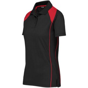 Alternative view of Ladies Infinity Golf Shirt - Black