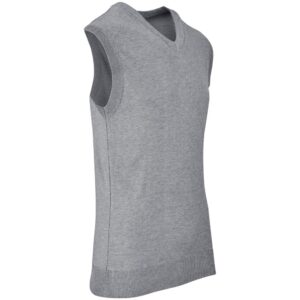 Alternative view of Mens Sleeveless Peru V-Neck Jersey - Grey