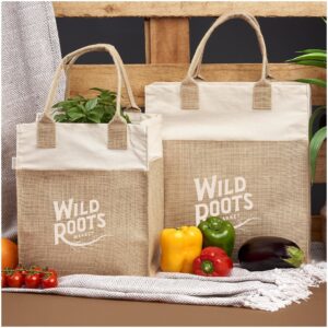 Alternative view of Okiyo Atsui Jute & Cotton Tote