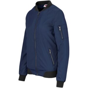 Alternative view of Ladies Crusader Bomber Jacket - Navy