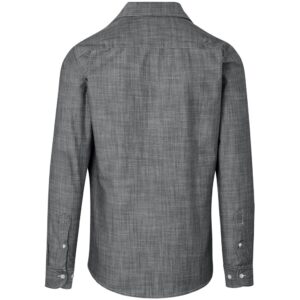Alternative view of Mens Long Sleeve Windsor Shirt - Grey