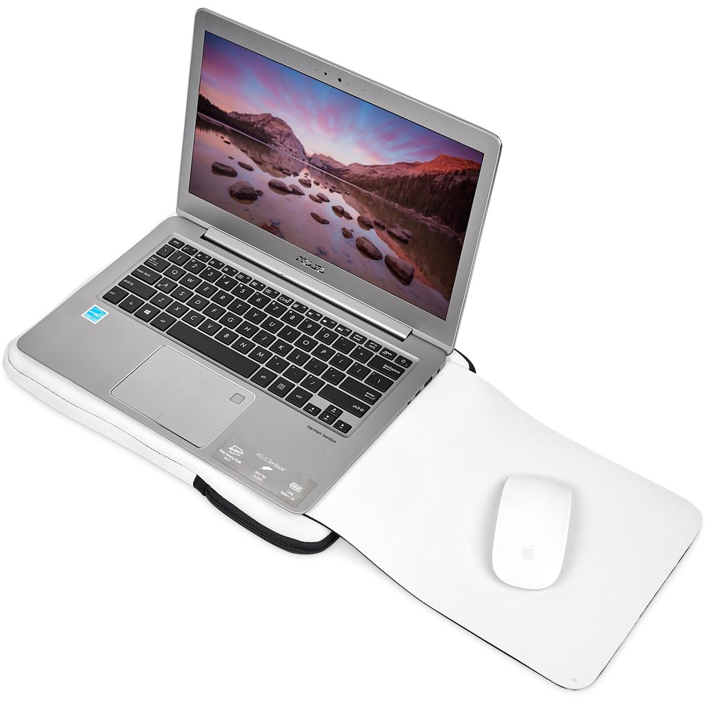 Hoppla Grotto Neoprene Laptop Sleeve with Mouse Pad – 13-14 inch - Image 6