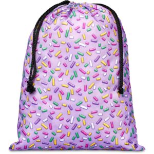 Alternative view of Hoppla Benguela Jumbo Polyester Drawstring Pouch