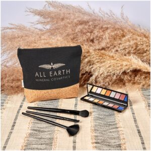 Alternative view of Okiyo Koruku Cork & Cotton Cosmetic Bag
