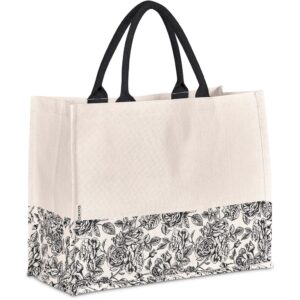 Alternative view of Okiyo Hana Printed Cotton Tote