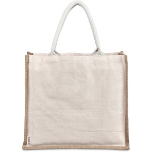 Alternative view of Okiyo Chinsai Maxi Jute & Cotton Tote